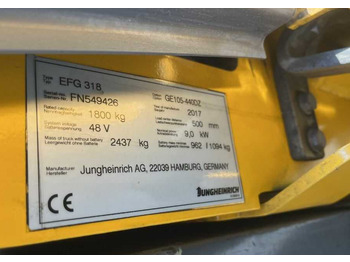 Xe nâng điện Jungheinrich EFG318: hình 4