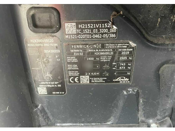 Xe nâng điện Linde E14-02: hình 4 Xe nâng điện Linde E14-02: hình 4