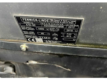 Xe nâng điện Linde E14-02: hình 4