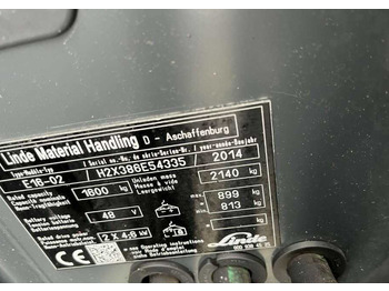 Xe nâng điện Linde E16-01: hình 4