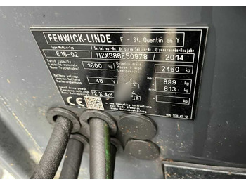 Xe nâng điện Linde E16-02: hình 4