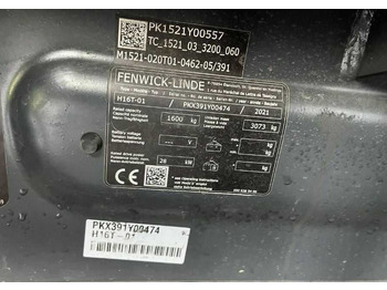 Cho thuê  Linde H16T-01 Linde H16T-01: hình 4