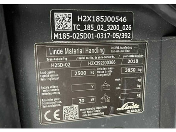 Xe nâng diesel LINDE H25
