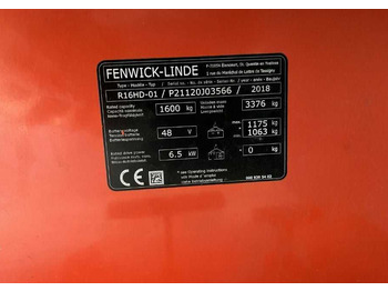 Xe tải tiếp cận Linde R16HD-01: hình 4