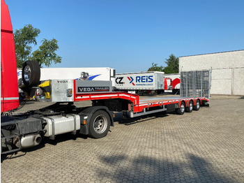 Sơ mi rơ moóc thùng thấp để vận chuyển máy móc nặng mới 3 AXLE LOWBED (VEGA ITALIANO): hình 2