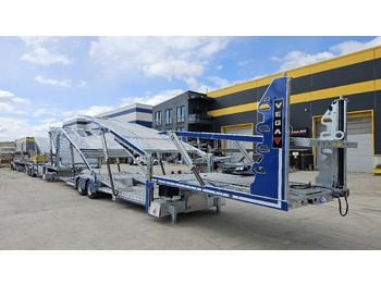 Sơ mi rơ moóc tự động vận chuyển VEGA TRAILER Extendable Jeep Carrier: hình 2