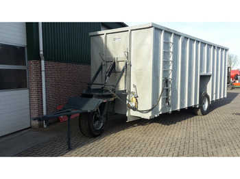 Máy rải phân bón mới Mestcontainer met neuswiel: hình 2