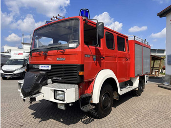 Xe tải cứu hỏa Iveco 90-16 AW 4x4 LF8 Feuerwehr Standheizung 9 Sitze: hình 2