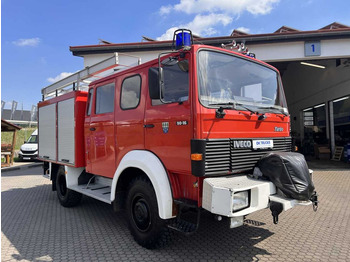 Xe tải cứu hỏa Iveco 90-16 AW 4x4 LF8 Feuerwehr Standheizung 9 Sitze: hình 3