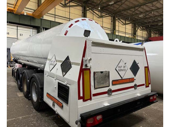 Sơ mi rơ moóc bồn CRYOLOR gas tank semi trailer cryogenic for nitrogen, argon, oxygen, LIN, LOX, LAR.: hình 4