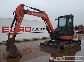 Máy xúc mini HITACHI ZX55