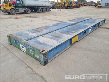 Container biển 30' Flat Rack Container Bridge: hình 1