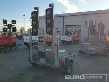 Rơ moóc để vận chuyển thiết bị Bateson Single Axle Trailer, Ramp, 2 Way Traffic Light System: hình 5