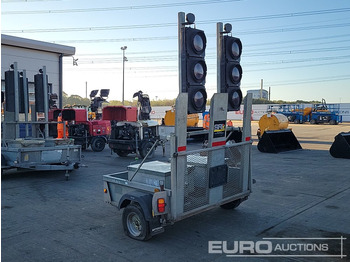 Rơ moóc để vận chuyển thiết bị Bateson Single Axle Trailer, Ramp, 2 Way Traffic Light System: hình 3
