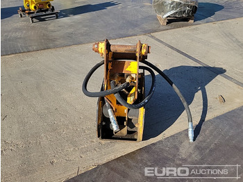 Đính kèm cho Máy xúc Hydraulic Compaction Plate 45mm Pin to suit 4-6 Ton Excavator: hình 4