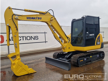 Máy xúc mini KOMATSU PC56-7