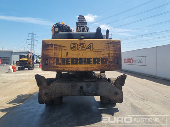 Máy xúc bánh lốp Liebherr A924B: hình 4