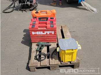Trang thiết bị xây dựng Paslode PPM35Ci Battery Nail Gun, Bosch 230Volt Heat Gun, Hilti Battery Drill (3 of), 110Volt Transformer: hình 2