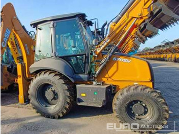 Máy xúc trước múc sau CASE