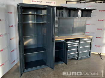 Trang thiết bị xưởng Unused Boss 2.6m 9 Drawer, 5 Cabinet Tool Station: hình 5 Trang thiết bị xưởng Unused Boss 2.6m 9 Drawer, 5 Cabinet Tool Station: hình 5