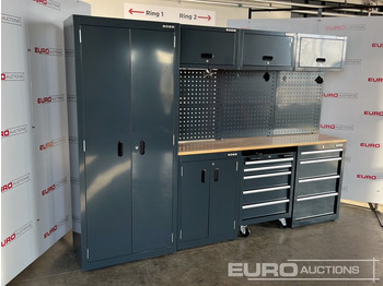 Trang thiết bị xưởng Unused Boss 2.6m 9 Drawer, 5 Cabinet Tool Station: hình 3 Trang thiết bị xưởng Unused Boss 2.6m 9 Drawer, 5 Cabinet Tool Station: hình 3