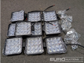 Trang thiết bị xây dựng Unused LED Work Lights, 48w, 12V/24V, Adjustable Bracket, IP67 Waterproof, 6000k White (10 of): hình 5