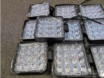 Trang thiết bị xây dựng Unused LED Work Lights, 48w, 12V/24V, Adjustable Bracket, IP67 Waterproof, 6000k White (10 of): hình 3