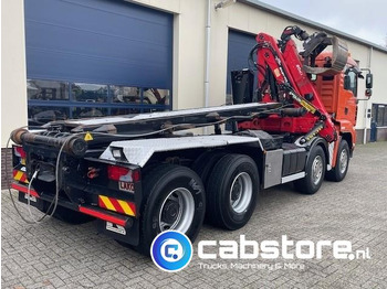 Xe tải hệ thống cáp, Xe cẩu tự hành MAN TGA 41.440 8X4 BB Palfinger Epsilon Z-Kraan bouwjaar 2011 + NCH 30 Ton's Kabel-containersyteem - Handgeschakeld - Bouwjaar 2007 - Km 582.782: hình 4