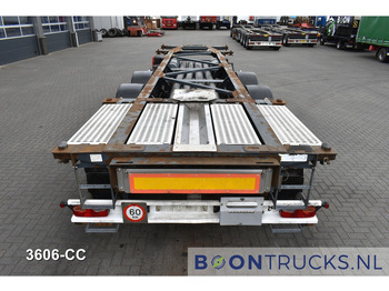 Xe chở container/ Sơ mi rơ moóc hoán đổi thân Van Hool 3B0071 TANK CHASSIS | 20-30ft * ADR: FL, AT, OX * 3840 KG * LIFT AXLE: hình 2