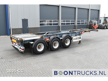 Xe chở container/ Sơ mi rơ moóc hoán đổi thân VAN HOOL 20'/30'