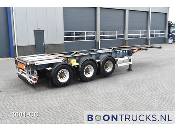 Xe chở container/ Sơ mi rơ moóc hoán đổi thân VAN HOOL 20'/30'