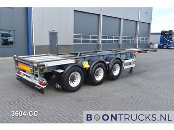 Xe chở container/ Sơ mi rơ moóc hoán đổi thân VAN HOOL 20'/30'