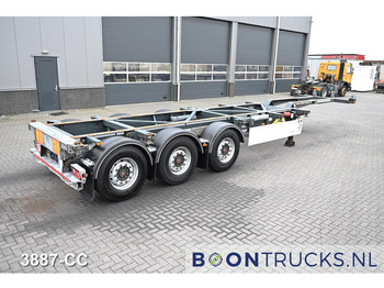 Xe chở container/ Sơ mi rơ moóc hoán đổi thân VAN HOOL 40'