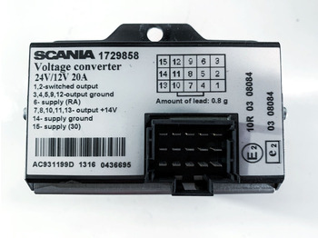Linh kiện điện Scania 124: hình 4