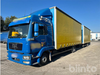 Xe tải thùng mui bạt MAN TGL 8.250