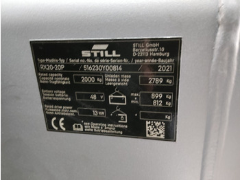 Xe nâng điện Still RX20-20P/LIION: hình 5