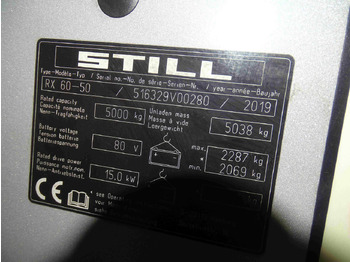 Xe nâng điện Still RX60-50: hình 5