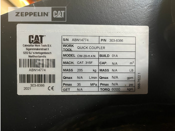 Bộ ghép nhanh cho Máy móc xây dựng Cat Primärprodukte Kompo: hình 2