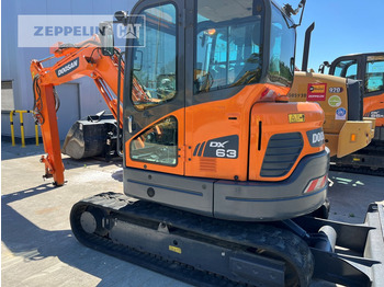 Máy xúc mini DOOSAN DX63-3