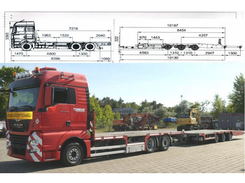 Xe tải thùng lửng/ Phẳng MAN TGX