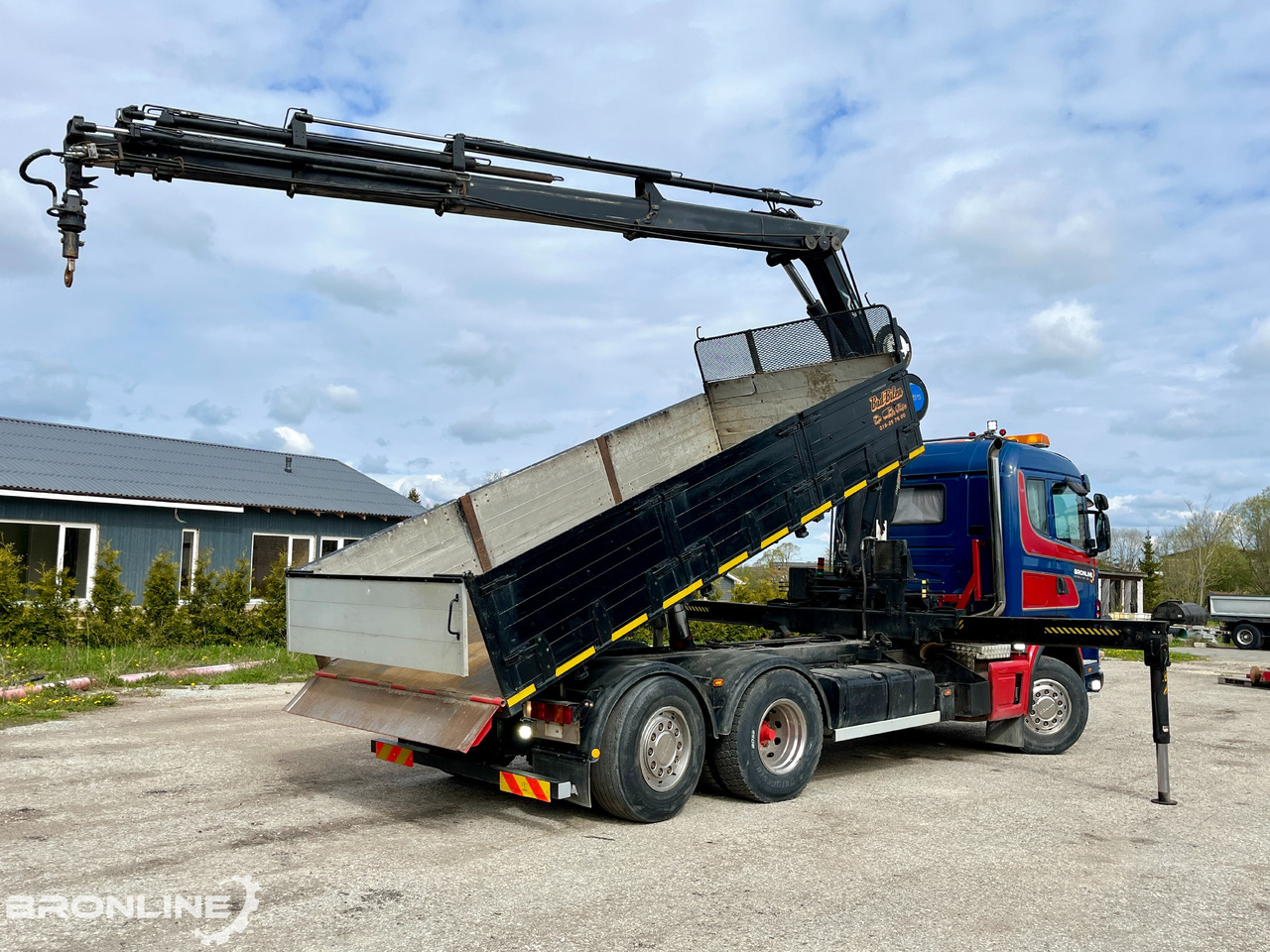 2002 SCANIA R114 6X2*4 Tipper+HIAB 166-e5 crane - Xe ben, Xe cẩu tự hành: hình 5 2002 SCANIA R114 6X2*4 Tipper+HIAB 166-e5 crane - Xe ben, Xe cẩu tự hành: hình 5