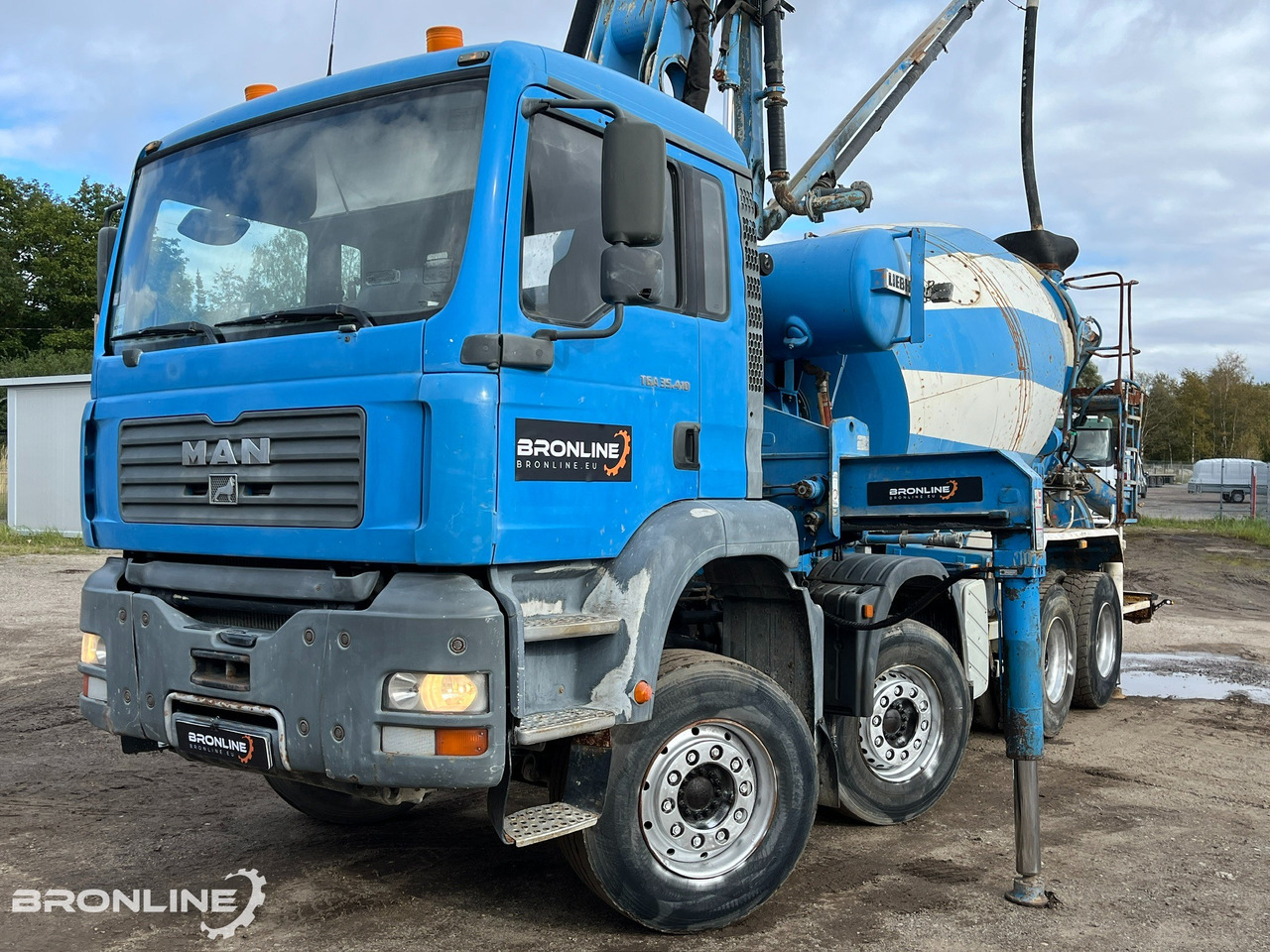 2005 MAN TGA 35.410 8X4 PUMI - Xe trộn bê tông: hình 1 2005 MAN TGA 35.410 8X4 PUMI - Xe trộn bê tông: hình 1