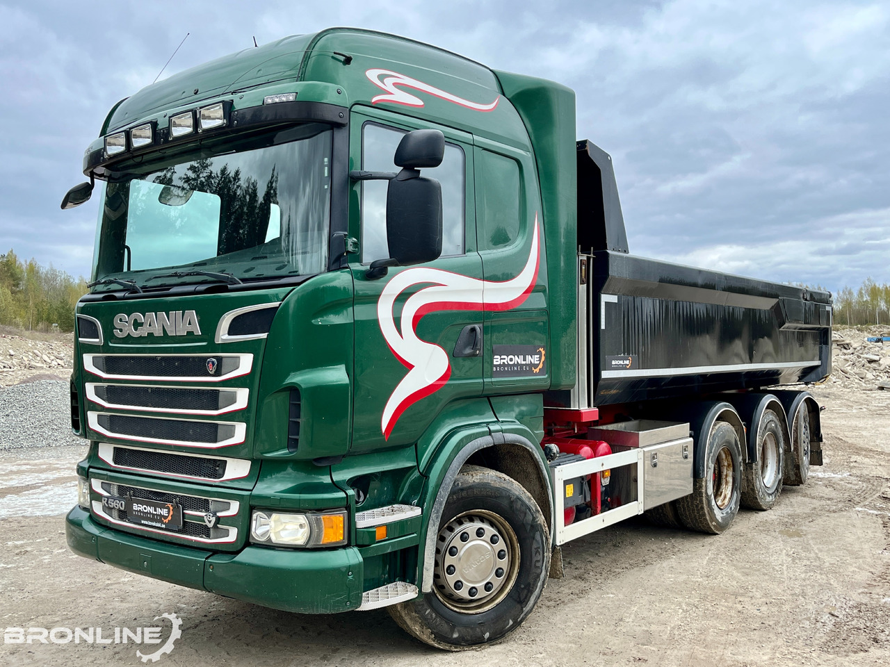 2013 V8 SCANIA R560 8X4 Tipper/Kallur/Retarder - Xe ben: hình 5 2013 V8 SCANIA R560 8X4 Tipper/Kallur/Retarder - Xe ben: hình 5