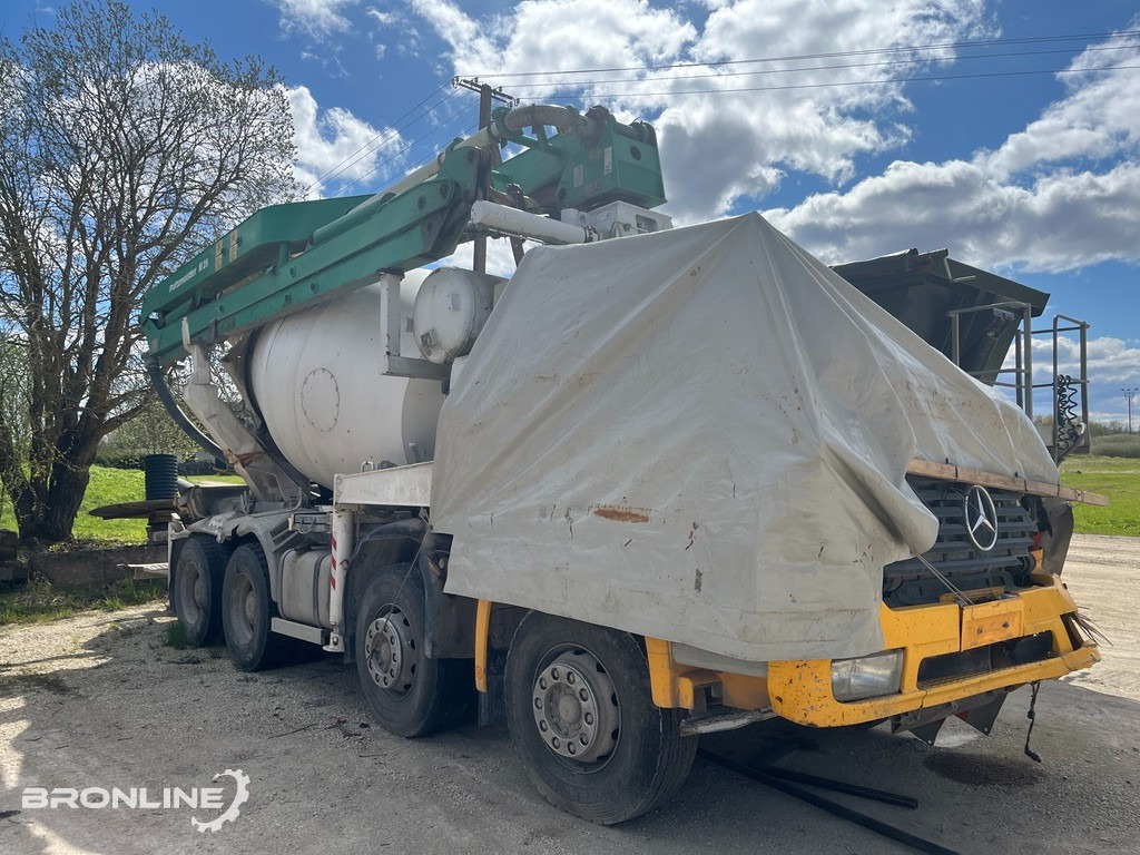 2003 MERCEDES-BENZ ACTROS 3240B 8X4/4 Mixer - Máy móc khác: hình 1 2003 MERCEDES-BENZ ACTROS 3240B 8X4/4 Mixer - Máy móc khác: hình 1