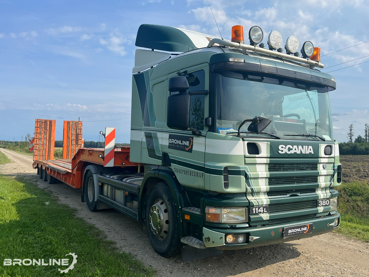 1999 SCANIA P114 + 1998 ANDOVER SFCL 50 - Xe đầu kéo: hình 1 1999 SCANIA P114 + 1998 ANDOVER SFCL 50 - Xe đầu kéo: hình 1
