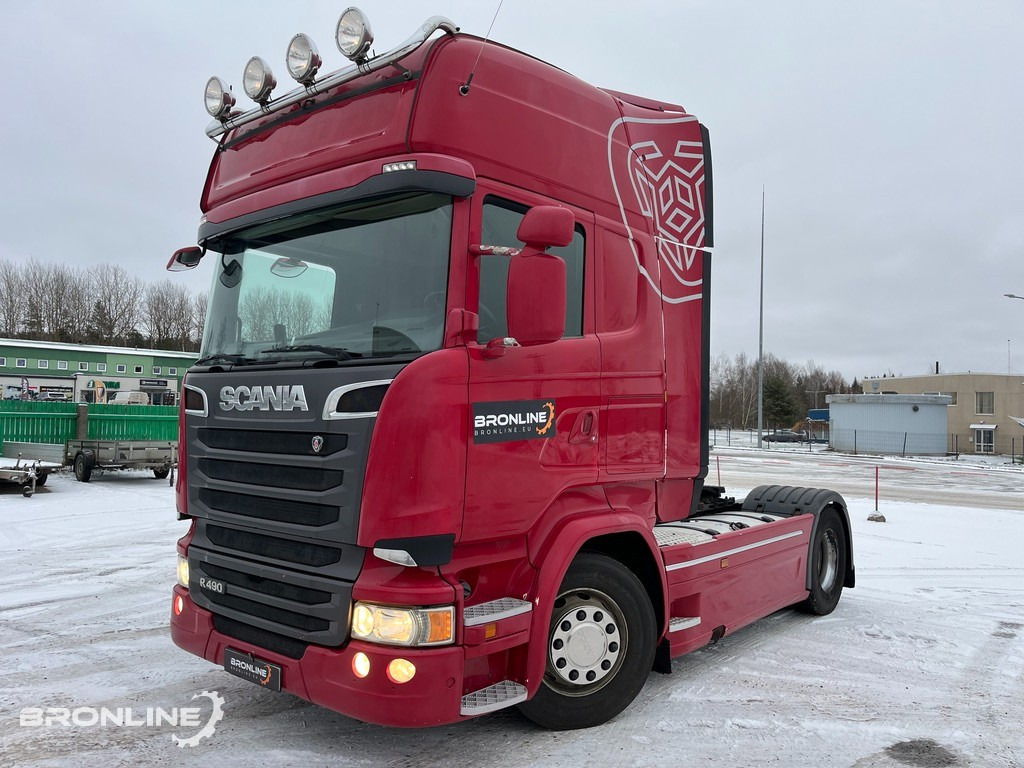 2014 Scania R490 4x2 Tractor unit - Xe đầu kéo: hình 1 2014 Scania R490 4x2 Tractor unit - Xe đầu kéo: hình 1