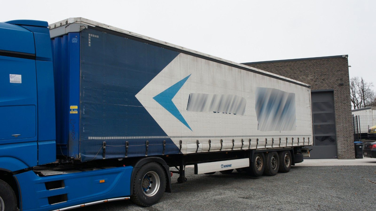 Krone SD Doppelter Boden Verstärkte Plane 2x Liftachse - Sơ mi rơ moóc mui bạt: hình 1 Krone SD Doppelter Boden Verstärkte Plane 2x Liftachse - Sơ mi rơ moóc mui bạt: hình 1