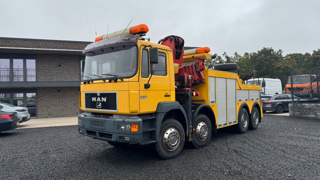 MAN 35.463 Abschleppwagen Kran LKW Berger Wilk WR25 - Xe tải kéo: hình 2 MAN 35.463 Abschleppwagen Kran LKW Berger Wilk WR25 - Xe tải kéo: hình 2