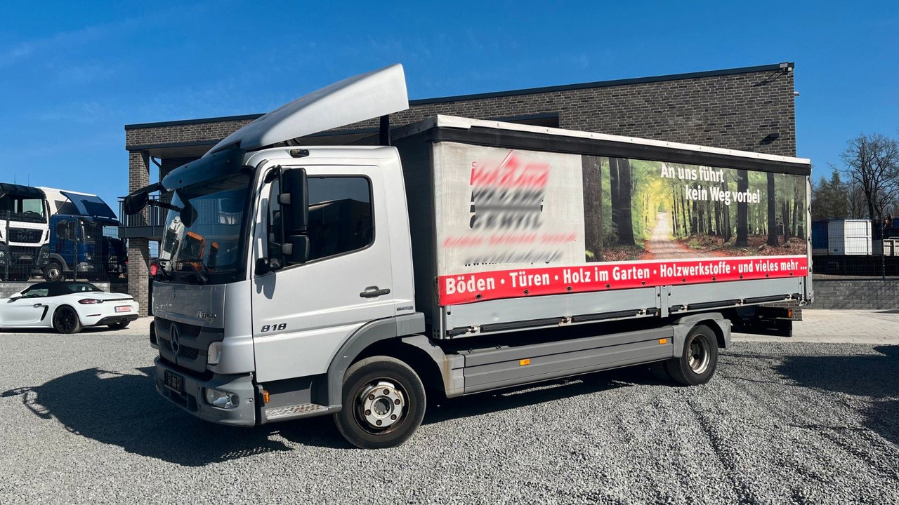 Mercedes-Benz Atego 818 Pritsche + Plane Schiebeplane Mercedes-Benz Atego 818 Pritsche + Plane Schiebeplane - Xe tải thùng mui bạt: hình 1 Mercedes-Benz Atego 818 Pritsche + Plane Schiebeplane Mercedes-Benz Atego 818 Pritsche + Plane Schiebeplane - Xe tải thùng mui bạt: hình 1