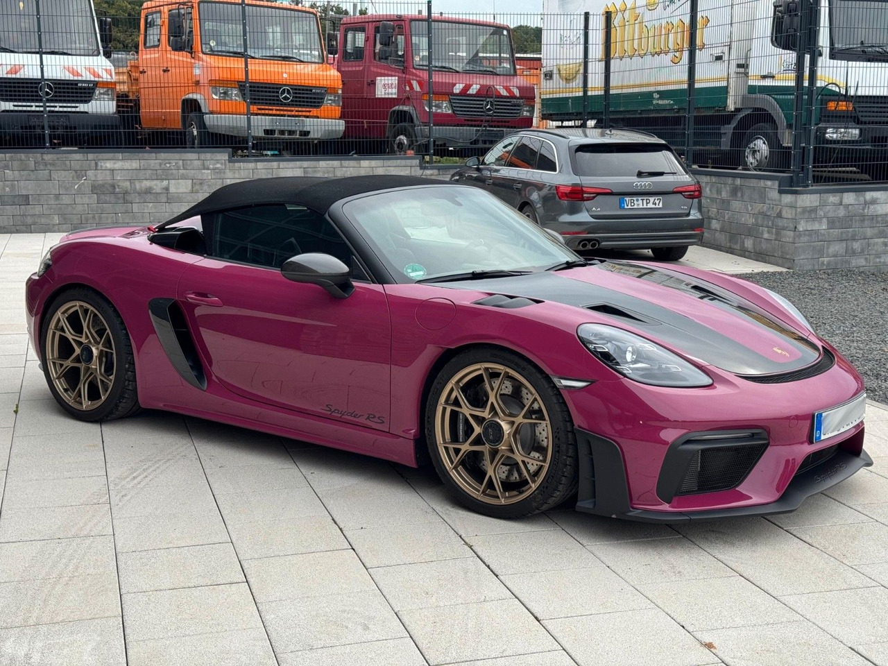 Porsche Boxster 718 Spyder RS WEISSACH LIFT - Xe mui trần: hình 5 Porsche Boxster 718 Spyder RS WEISSACH LIFT - Xe mui trần: hình 5